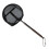 (black round large) Extendable Telescopic Fish Landing Net with Telescoping Rod Handle Multicolor 1
