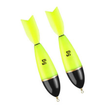(5 grams) 2Pcs Electronic Bright Night Fishing Float Set Lumineux Rock Fishing Floats Multicolor