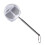 (White round trumpet) Extendable Telescopic Fish Landing Net with Telescoping Rod Handle Multicolor 1