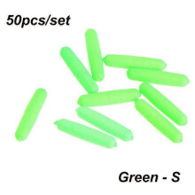 (green, S) 2025 Rigging Kit Bottom Oval Fishing Floats Perles Cylinder Mousse Ball Indicateur Haricots de poisson