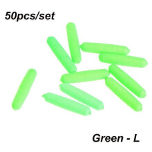 (green, L) 2025 Rigging Kit Bottom Oval Fishing Floats Perles Cylinder Mousse Ball Indicateur Haricots de poisson