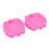(pink) Accesorios de Bicicleta de Pedal Infantil 25-26 1