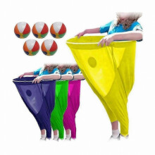 (Yellow) Granny Pants Tos Juego - Diversión Backyard Party Juego para adultos & niños