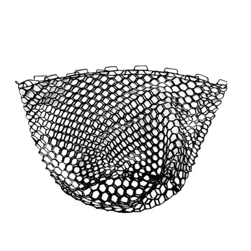 (5025) Wear Resistant Silicone Folding Landing Net Replacement Mesh Multicolor