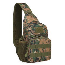 (Cluster, 20L and below) Outdoor Cycling Shoulder Bag Portable Fishing Tool Crossbody Sports Water Bottle Chest Bag
