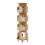 4-tier Rotating Bookshelf Wooden bookshelf 2