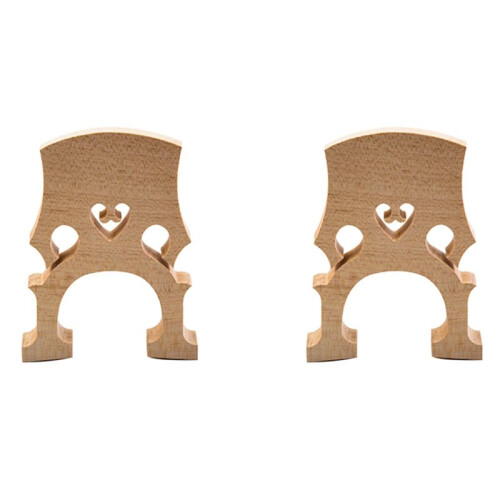 2X Ponte Contrabbasso per Ponte Contrabbasso 3/4 Regolato