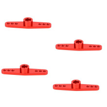 4X 25T Steering Servo Arm Horn Metal Parts Double Steering Arm for Futaba