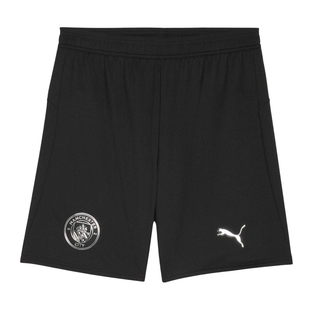 Puma (L, Black) Mens 25/26 Manchester City Fc Away Shorts