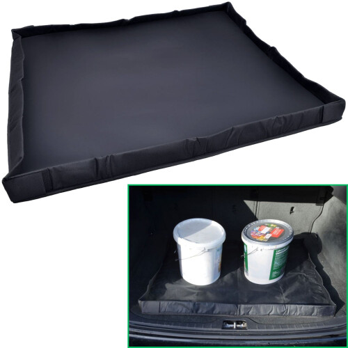Universal Kofferraum-Schutzdecke 88x76cm Schwarz