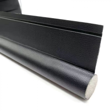 Door Bottom Seal Strip, 95 cm Insulated Soundproof Draft Excluder for Cold Parking, Rodent Resistant, Black