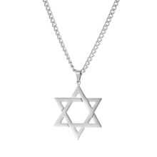 Unisex Necklace Pendant with 18 Inch Box Chain, Religious Jewelry Gift Choice for Men and Women