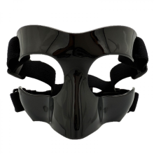 Adjustable Sports Nose Guard with Clear Visibility for Basketball Baseball Football and Softball Black
