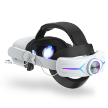 Head Strap with 8000mAh Battery Compatible with Oculus Quest 2, Adjustable Elite Strap VR Replacement, Extended Playtime