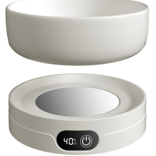 Heated Pet Bowl with 4 Temperature Settings, Thermal Dog Water Bowl, Pet Drinking Plate for Cats and Farm Animals, Winte