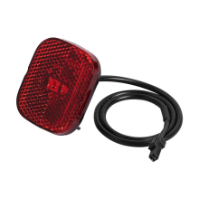 Rücklicht für Ninebot ZT3 Pro Elektroroller, Bremslicht, hinteres Schutzblech, Sicherheitsbremslicht, LED-Lampe