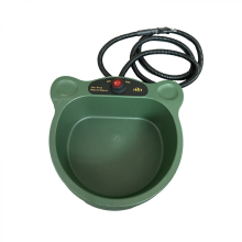 Heated Water Bowl for Dogs and Cats, Non-Freezing Outdoor Heated Pet Bowl for Winter Use, Durable Heated Pet Bowl for Co