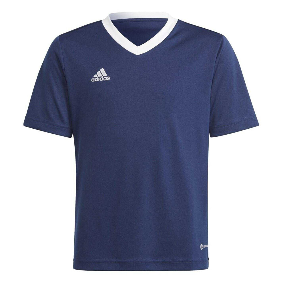 Adidas (13 Years, Navy Blue) Childrens/Kids Entrada 22 Jersey