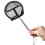 (black round trumpet) Extendable Telescopic Fish Landing Net with Telescoping Rod Handle Multicolor 4
