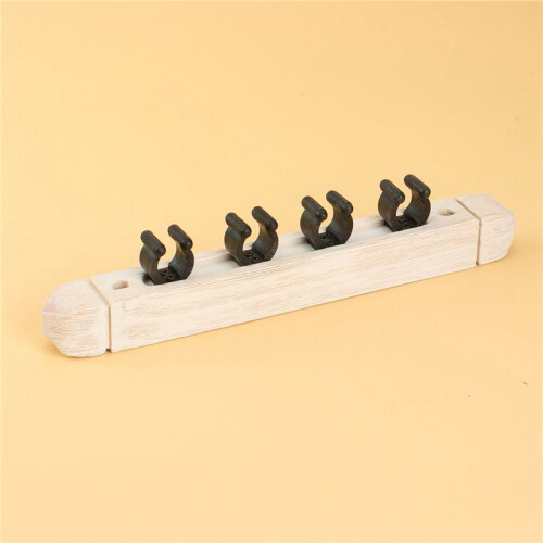 2 Paire 4 Supports de Queue de Billard, Support Mural de Support de Bâton de Billard, Clip de Tiges de Table de Billard, Accessoires de Billard 2