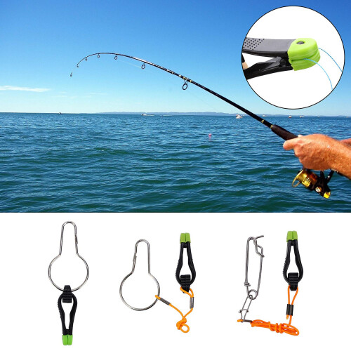 (B) Power Grips Release Clip Downrigger Fishing Line Accs 1