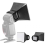 Portable Flash Diffuser Softbox for Camera, Soft Light Photo Diffuser for Natural Lighting and Reduced Glare 2