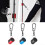 (Red) Porte-roquettes de pêche portables 2