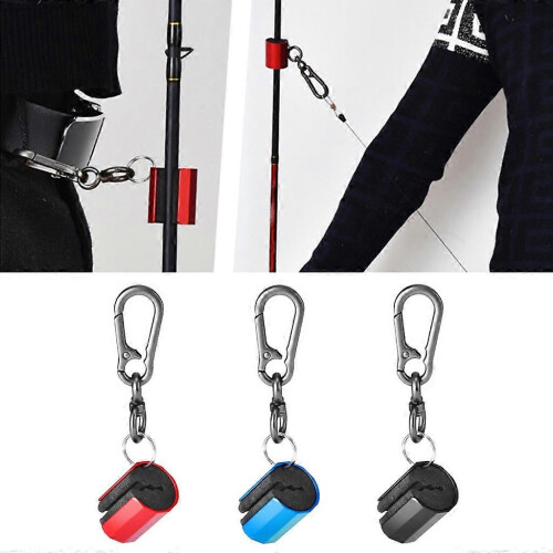 (Red) Porte-roquettes de pêche portables 1