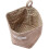 (color 1) 2 Pcs Cotton Linen Mini Hanging Storage Basket Dot Pattern 3