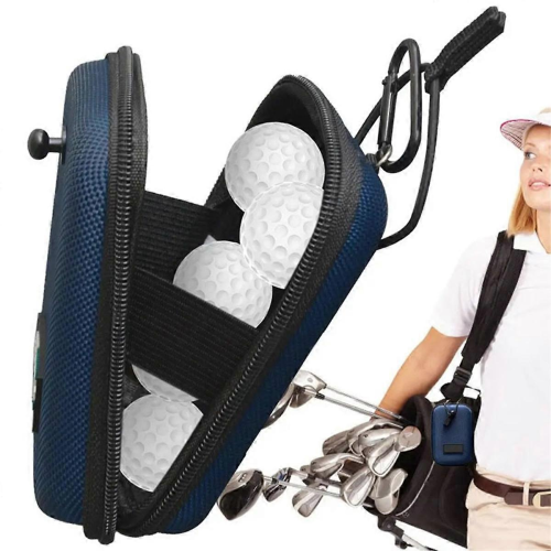 Magnetic Golf Rangefinder Hard Shell Laser Distance Meter Carry Case with Protective Storage Bag 2