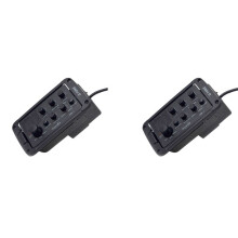 2X Cherub GB-1 Acoustic Guitar Preamp Guitar Equalizer 3-Band EQ Equalizer with Piezo Pickups