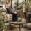 Balatti Small Stainless Steel Black Tabletop Smokeless Fire Pit 1