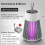 (gray Plug in version) 2024 New Portable USB Rechargeable Radiationless Mosquito Killer Lamp 2