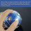 (Blue) Electric Shock Ball Fun Party Game Toy Gift 2