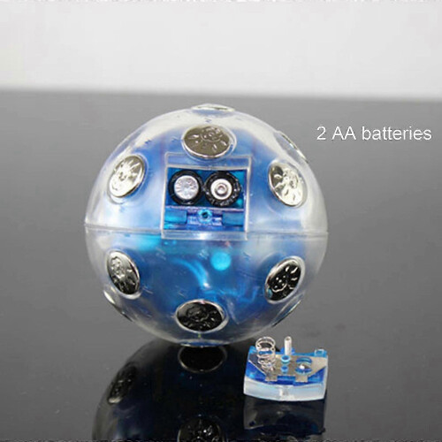 (Blue) Electric Shock Ball Fun Party Game Toy Gift 2