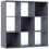 Royore Wooden Grey 9 Cube Storage Bookcase 1