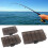 (Medium) 5 Compartments Fishing Tackle Box Lures Baits Storage for Earring Small 2