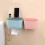 (Light blue, large) PP Wall-Mounted Tissue Storage Rack Load-Bearing Adhesive Light Blue Small 2