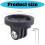 (Bundle 1) Stable Bike Computer Holder Front Light Bracket Camera Stand for Action Camera Multicolor 3