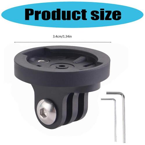 (Bundle 1) Stable Bike Computer Holder Front Light Bracket Camera Stand for Action Camera Multicolor 2