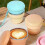 (Beige) Portable Folding Silicone Coffee Cup Reusable Camping Hiking Easy Clean 5