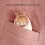 (Pink) Rabbit Hand Warmer Rechargeable Pocket Quick Heating Winter Morandi Green 5