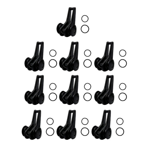 (black) Durable Fishing Hook Organizer for Tackle Box - Keep Your Hooks Secure 2