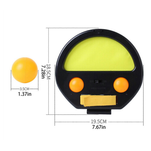 (2 sets) Outdoor Throwing Catching Ball Game with Rackets Hand Grasping Interaction Toy 1 Set 2