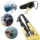 (Golden) Multitool Alicates de pesca Sheath Coiled Lanyard Line Cutter Hook Remover oro 2