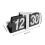Digital Display Battery Operated Wall and Tabletop Flip Clock 1