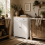 Colalu Wooden Kitchen Cabinet With Solid Natural Top 2 Doors 2 Drawers 1
