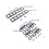 (12 racks) Fishing Rod Rack Horizontal Support 6/12-Rod Wall Ceiling Mount for Garage Storage 3
