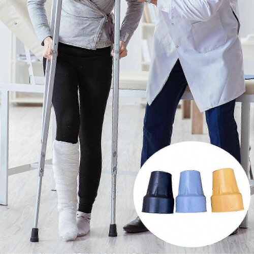 (grey) 2026 Edition Trekking Pole Rubber Tip Cover Anti-Slip Foot Pad Durable Base Protector 1