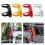 (Red) Aluminium Front Bag Mount High Load Adapters for Folded Bicycles 8kg Black 2